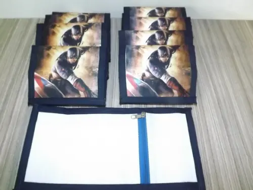 Carteira Personalizada Capitão América