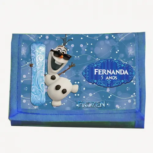Carteira Personalizada Frozen