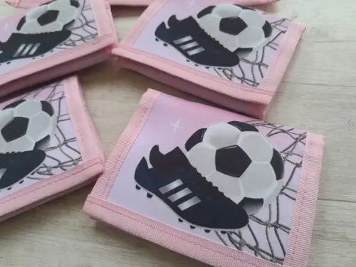 Carteira Personalizada Futebol Chuteira Preta