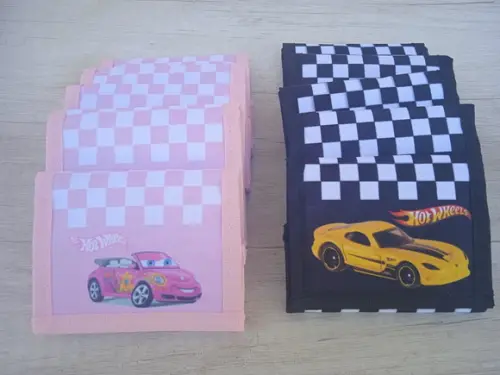 Carteira Personalizada Hot Wheels