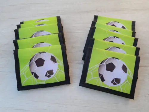Carteira Personalizada Futebol Menino