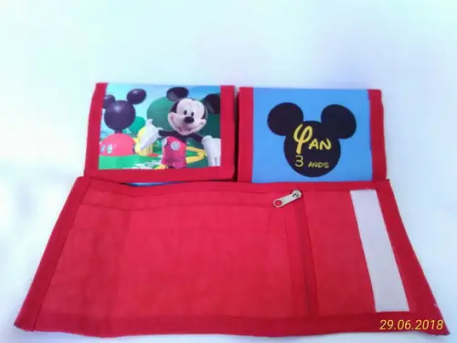 Carteira Personalizada Mickey