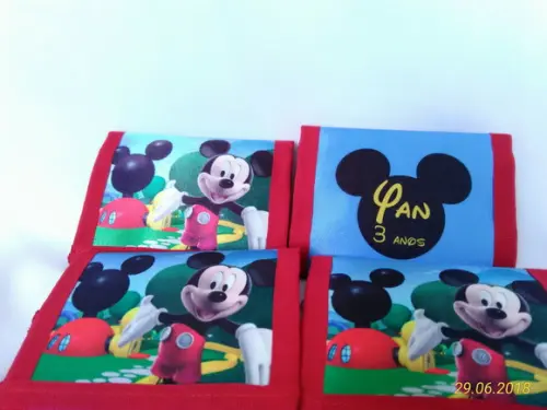Carteira Personalizada Mickey