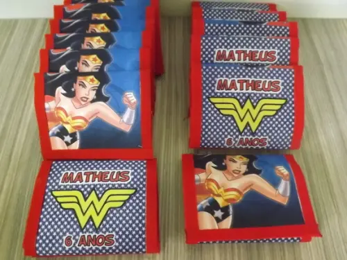 Carteira Personalizada Mulher Maravilha