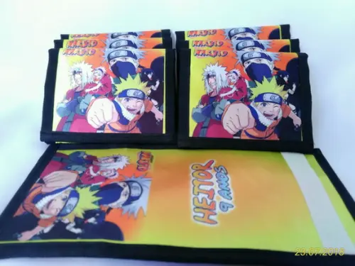 Carteira Personalizada Naruto
