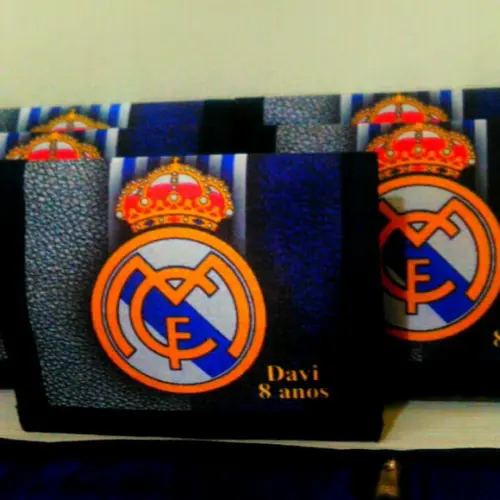 Carteira Personalizada Real Madri