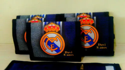 Carteira Personalizada Real Madri
