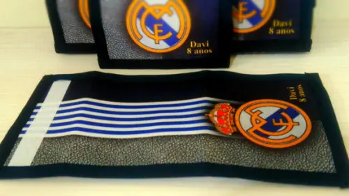 Carteira Personalizada Real Madri