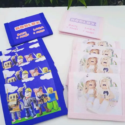Carteira Personalizada Roblox Menino