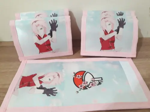 Carteira Personalizada Sakura