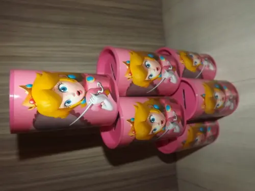 Cofrinho Personalizado Princesa Mario