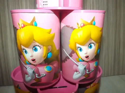 Cofrinho Personalizado Princesa Mario