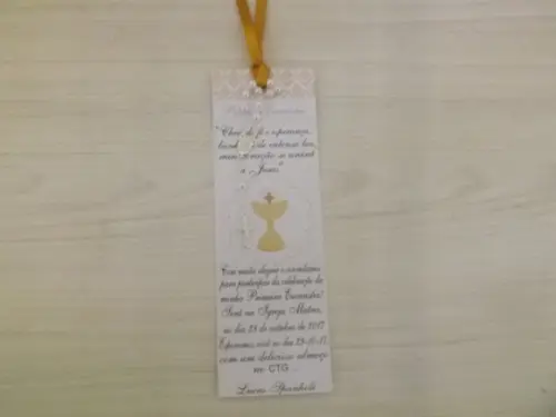 Convite Primeira Comunhão Com Tercinho