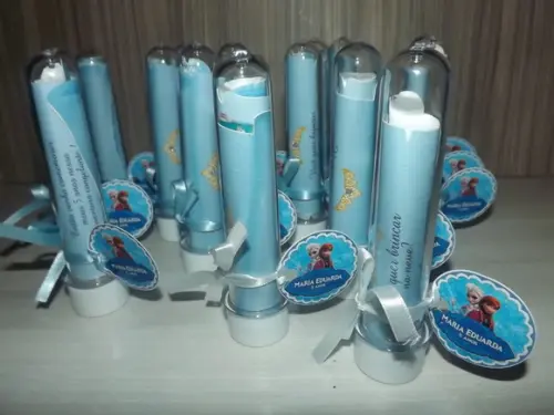 Convite Tubete Frozen