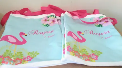 Eco Bag Flamingo