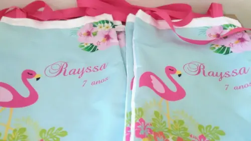 Eco Bag Flamingo