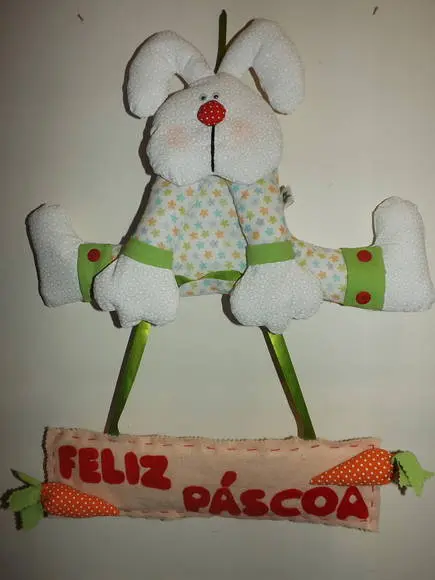 Enfeite de porta Coelho