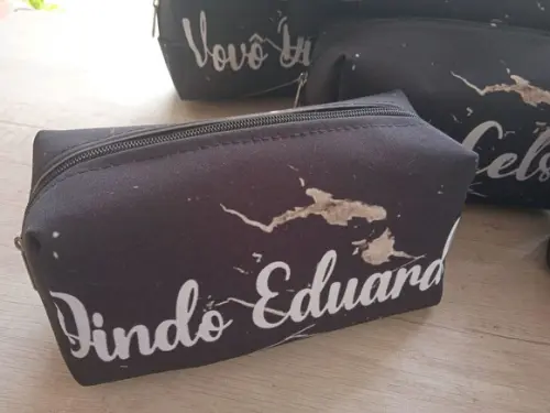 Estojo box Personalizado 15 anos preto