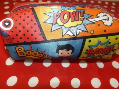 Estojo Box Personalizado Heróis