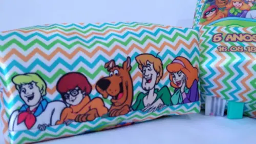 Estojo box Personalizado Scooby Doo II