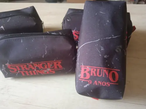 Estojo Box Personalizado Stranger Things