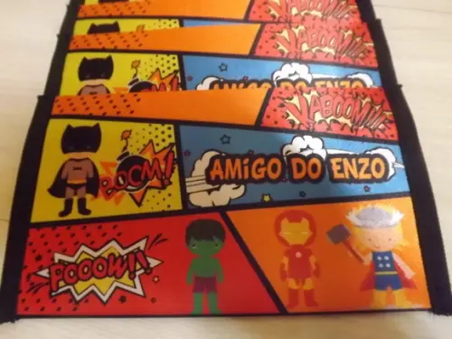 Estojo Personalizado - Heróis Cut