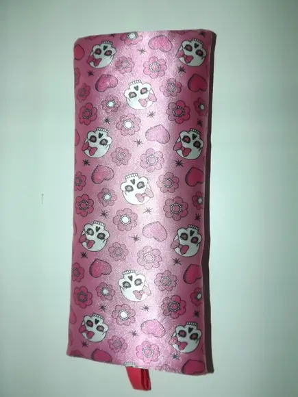 Estojo Personalizado Caveira Mexicana Rosa