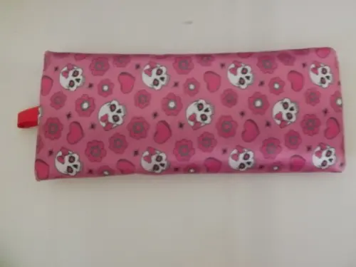 Estojo Personalizado Caveira Mexicana Rosa