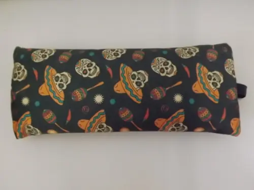 Estojo Personalizado Caveira Mexicana Verde