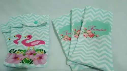 Estojo Personalizado Fino - Flamingo