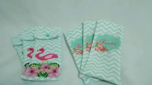Estojo Personalizado Fino - Flamingo