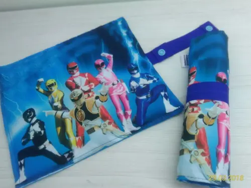 Estojo Rolinho Power Ranger Menino