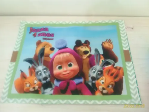 Jogo americano A menina e o Urso Menino