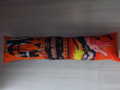 Kit Almofada para cinto de segurança e Kit Viagem Naruto