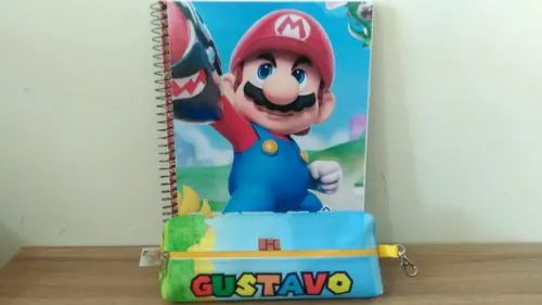 Kit Aula Personalizado Mario Bross