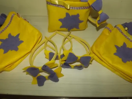Kit Bolsinha e Arco Enrolados