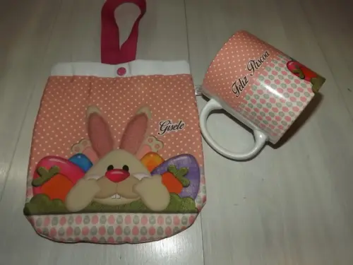 Kit Caneca e Lixeirinha Personalizada