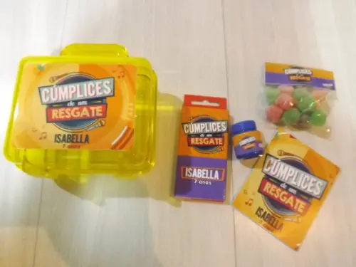 Kit de colorir Cúmplices de Um Resgate