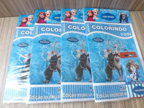Kit de Colorir da Frozen