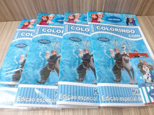 Kit de Colorir da Frozen