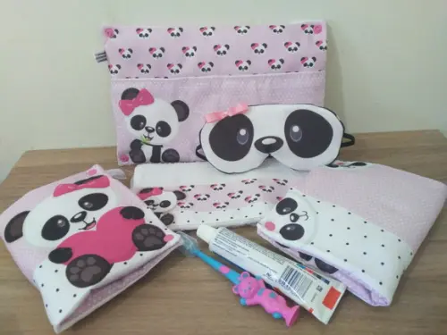 Kit Festa do Pijama Luxo Panda