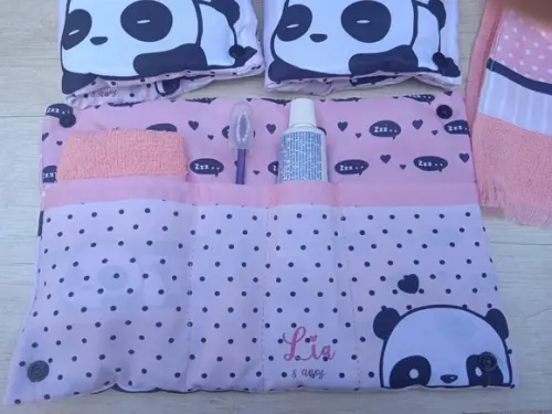 Kit Festa do Pijama Luxo Panda Ii