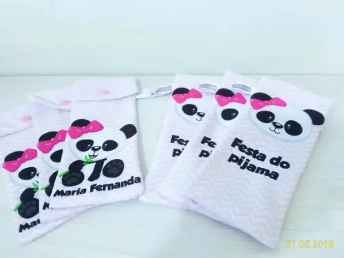 Kit Festa do Pijama Panda