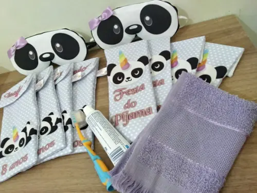 Kit Festa do Pijama Pandacórnio