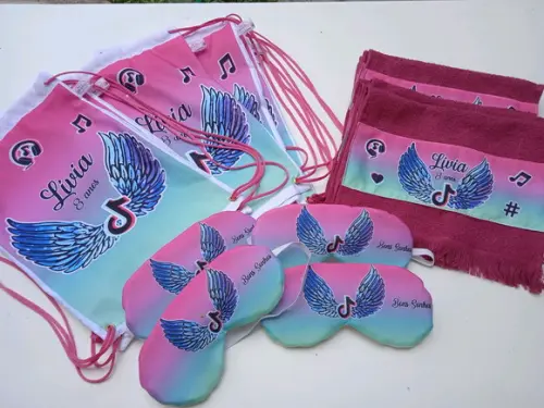 Kit Festa do Pijama Tik Tok