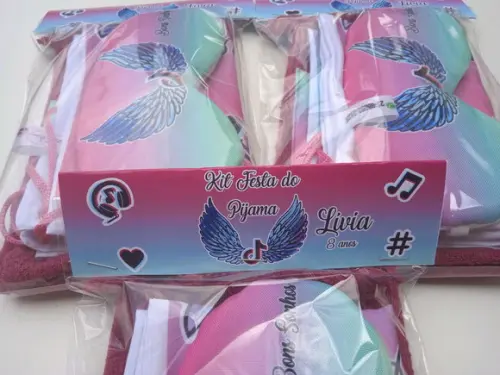 Kit Festa do Pijama Tik Tok
