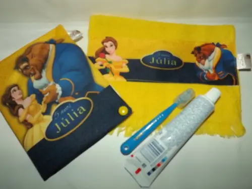 Kit Higiene A Bela e A Fera