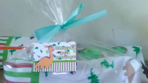 Kit Higiene estojo Dinossauro