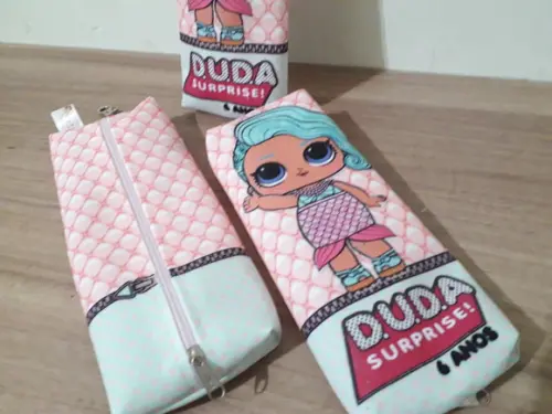 Kit Higiene Estojo Lol Menina