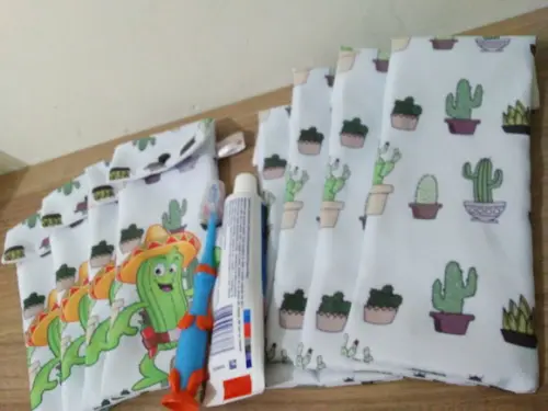 Kit Higiene Fino - Cactos Infantil